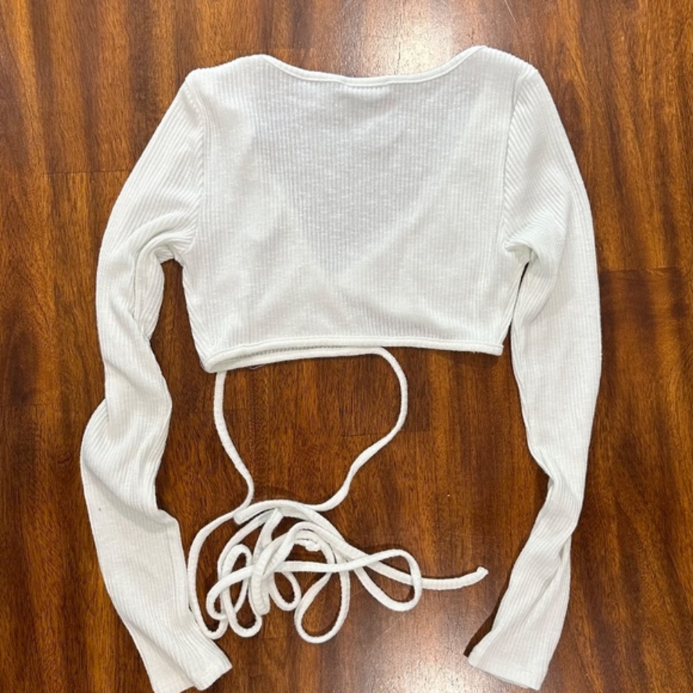 PaperMoon Crop Top White - Size S. - Picture 9 of 10